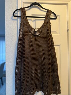 Wild and Fable Brown Beach Cover Up!